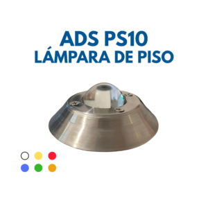 Lámpara de Piso ADS PS10 | 9.5x5 cm. Color Fijo