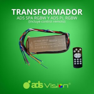 Transformador ADS SPA RGBW y ADS PL RGBW (Incluye control remoto)