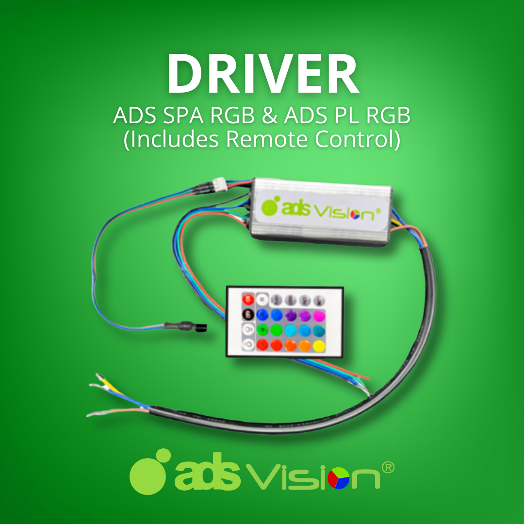 Transformador ADS SPA RGB y ADS PL RGB (Incluye control remoto)